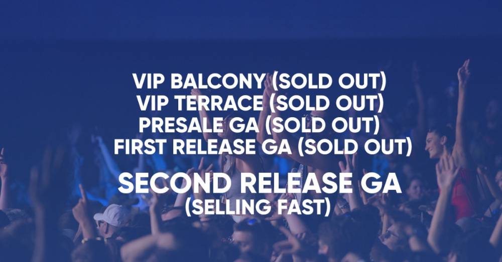 PRESALE TICKETING UPDATE