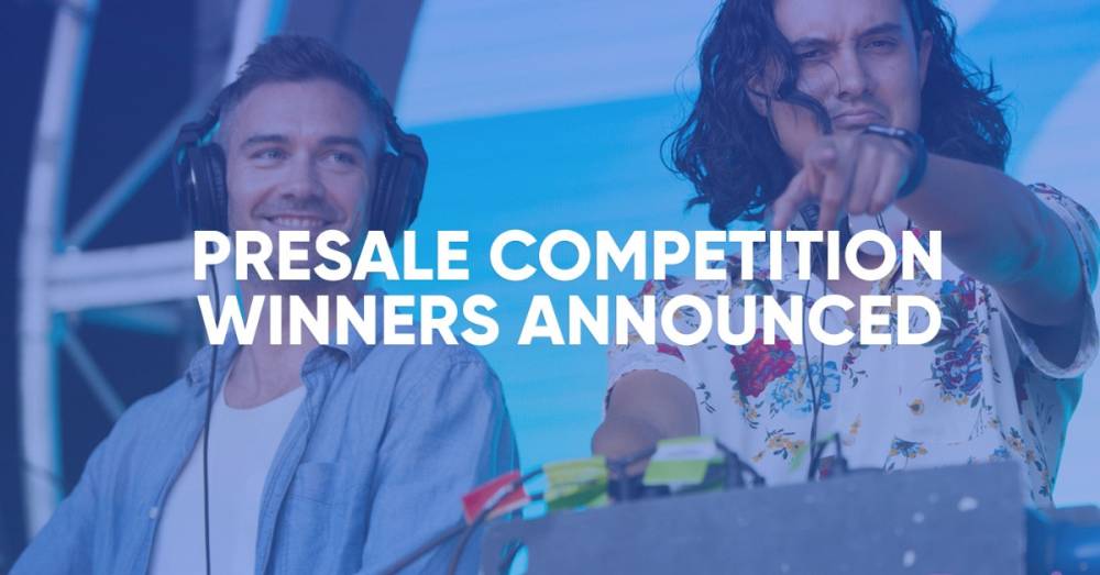 REMINISCE PRESALE COMPETITION WINNERS ANNOUNCED