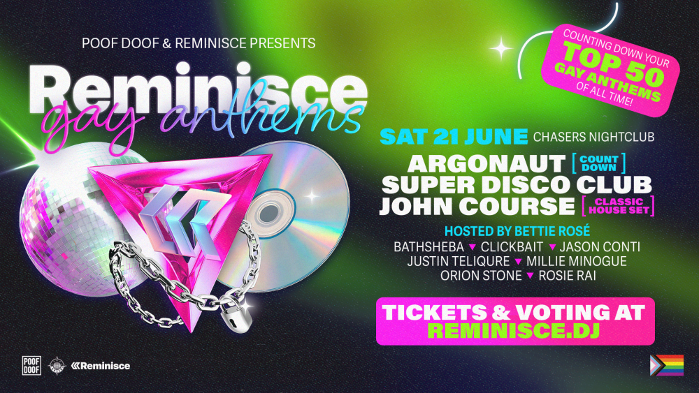 Reminisce Gay Anthems 2025